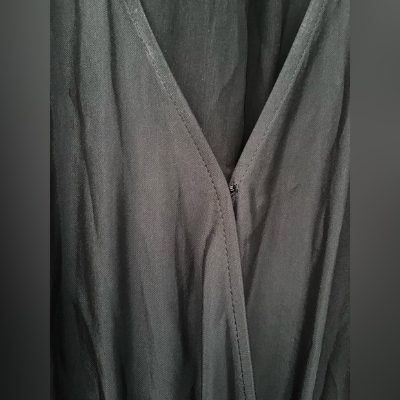 Ramy Brook Lux Twill Kora Sleeveless Mini Dress in Black Size S - Picture 4 of 8